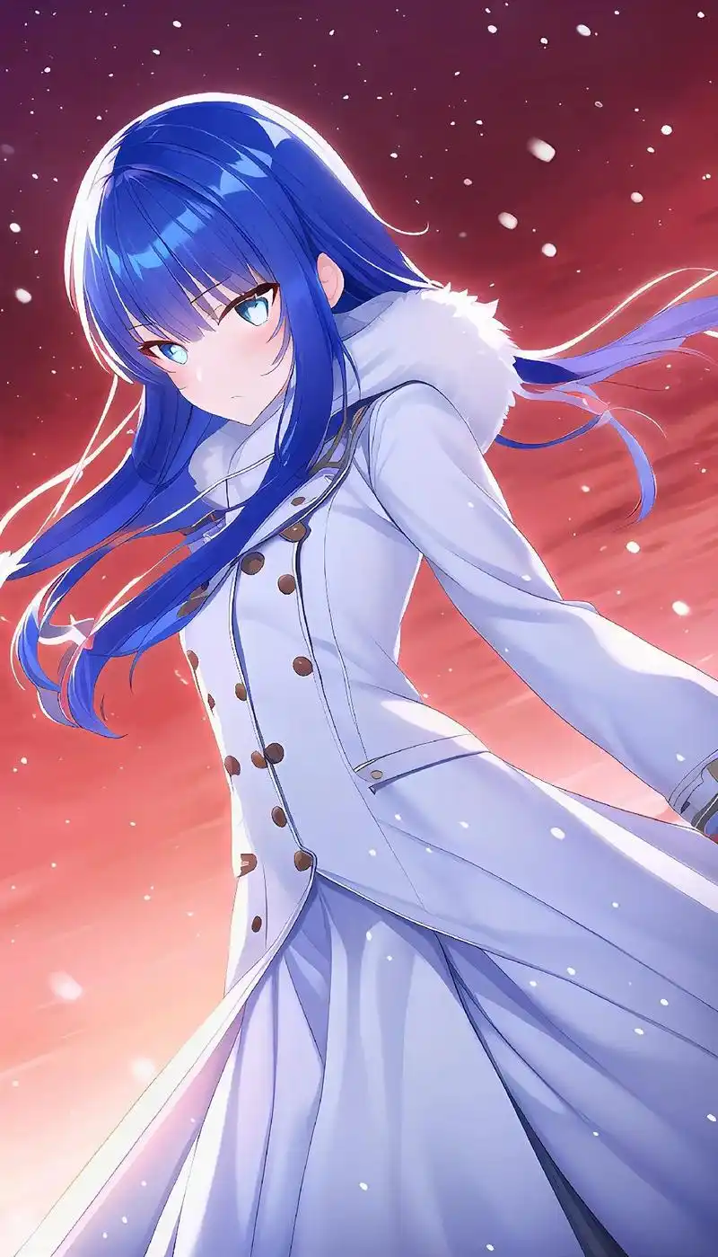 每天更新都不同,今天分享二次元美少女冬装.#抖音图文来了 #二次元