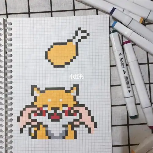 格子画 简单且可爱格子画简笔画教程格子简笔画教程人文绘画