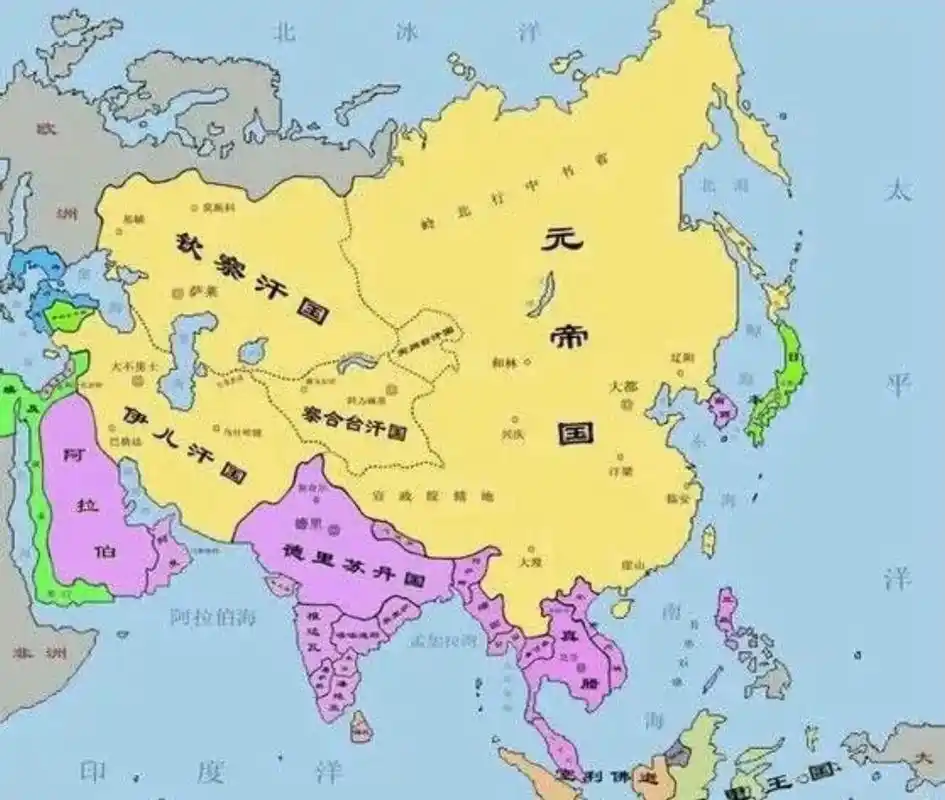 忽必烈与其兄弟间的恩怨情仇,催生了四大汗国中的两个