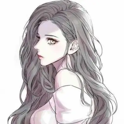 高冷霸气动漫女头像,卡通头像图片-回车桌面