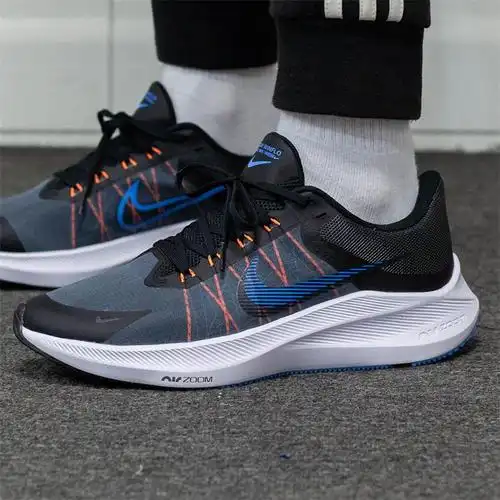 nike耐克男鞋2021夏款zoom气垫缓震网面透气跑步鞋