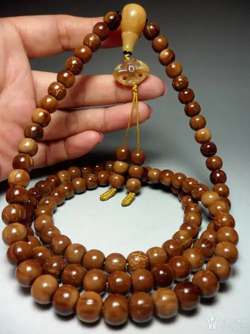 精品库克菩提老型桶珠108佛珠! - 菩提 - 杂项 - 华夏收藏网