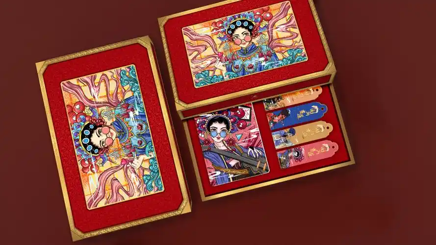 国潮当道京剧文创笔记本-古田路9号-品牌创意/版权保护平台