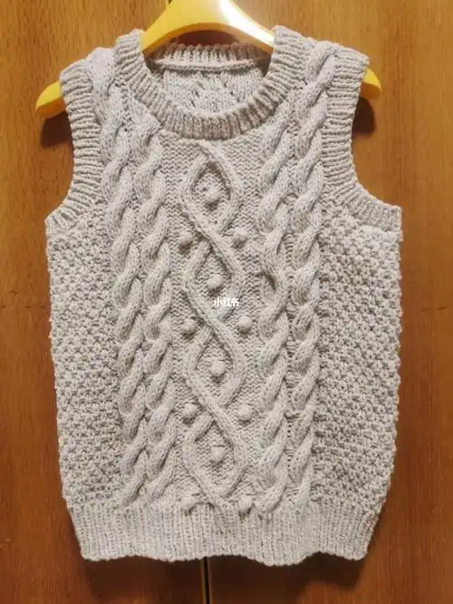 no23儿童麻花马甲