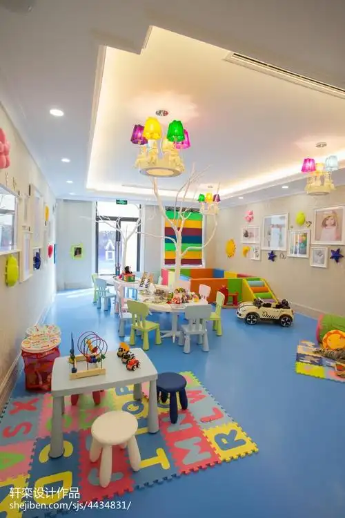 售楼处儿童休闲区装修效果图售楼中心设计图片赏析