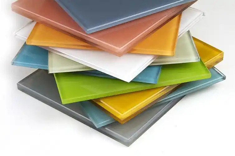 聚晶烤漆玻璃彩釉喷漆聚晶建筑装饰艺术玻璃深加工烤漆玻璃定制