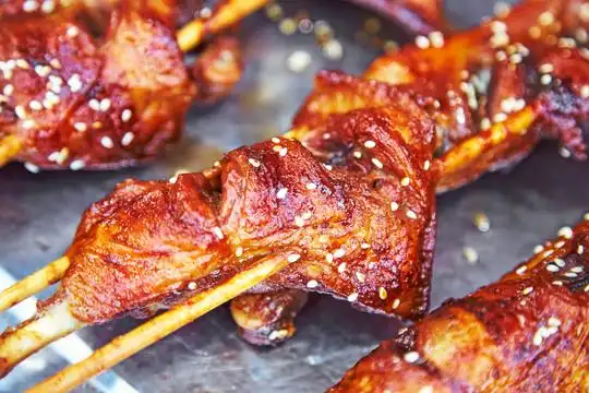 烤鸡翅鸡腿图片