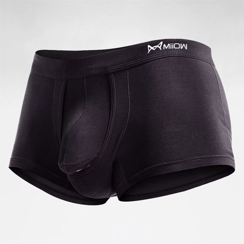 猫人精索枪弹分离内裤男阴囊托静脉底裤舒适囊袋曲张男士平角裤潮