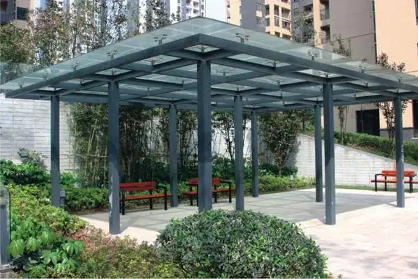枣庄钢结构凉亭订做