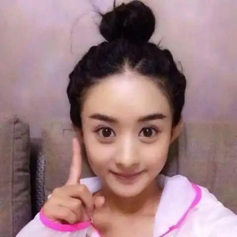 丸子头考验颜值宋慧乔宋仲基郑爽赵丽颖