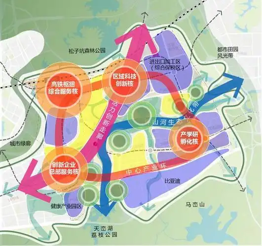 坪山中心区规划曝光定位为深圳都市圈东部创新中心与商务中心