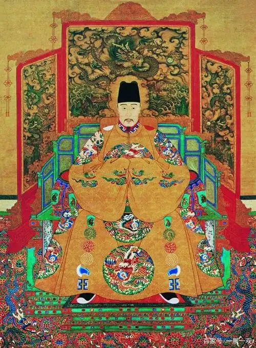 嘉靖皇帝朝服像