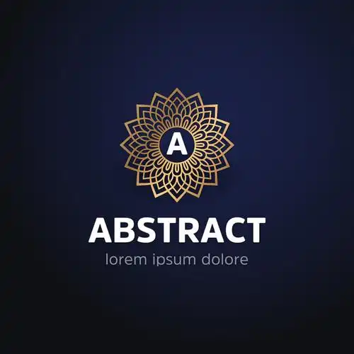 抽象花卉图形装饰标志平面广告素材免费下载(图片编号:8677435)-六