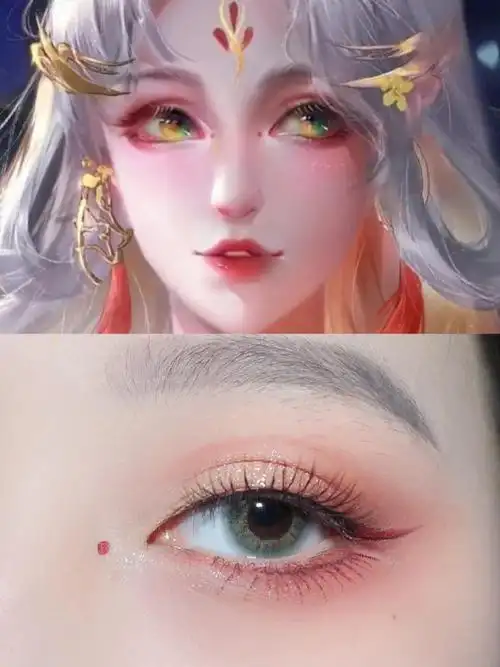 微醺冬天好适合这种微醺感妆容想象一下古风妹妹们酒红色的妆容!