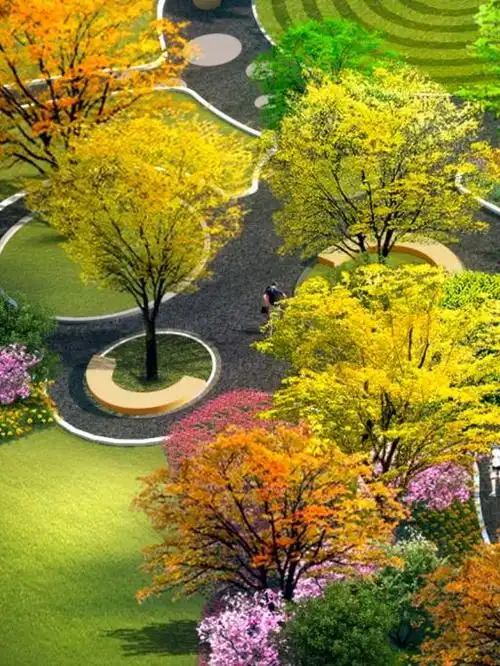 绿化景观效果图