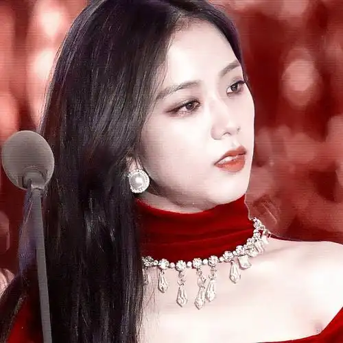 红衣美人 ( jisoo ) - 堆糖,美图壁纸兴趣社区