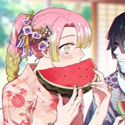 鬼灭之刃动漫头像情侣头像