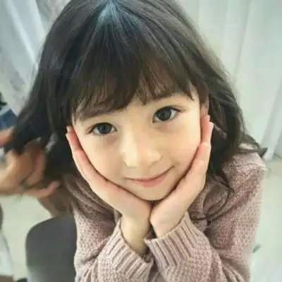 可爱的小孩头像超萌搞怪小女孩头像可爱呆萌图片