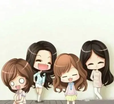 可爱四姐妹头像,不要人物,动漫的.小可爱风格!谢谢大家啊!
