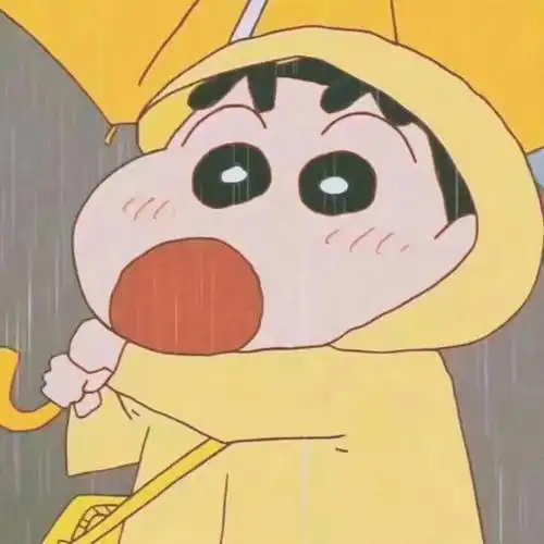 蜡笔小新打伞头像蜡笔小新可爱头像