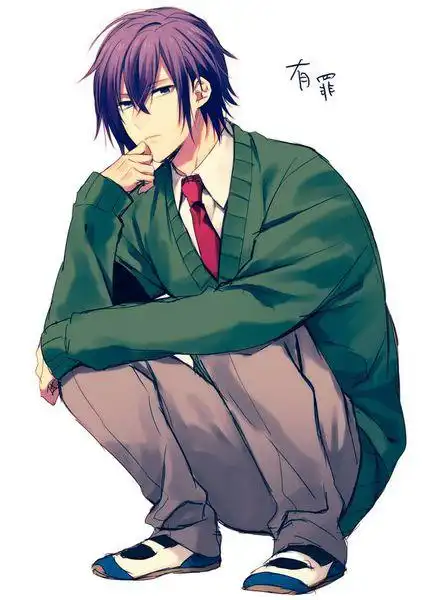 求几张图片做qq头像动漫男主加高冷的最好