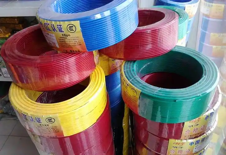 厂家批发 电线电缆 铜芯线 单股铜 bv6平方3