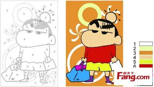 5月24日昌润莲城 七彩数字油画diy欢乐开启