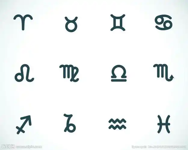 求图片 十二星座的 跟下面的一样的