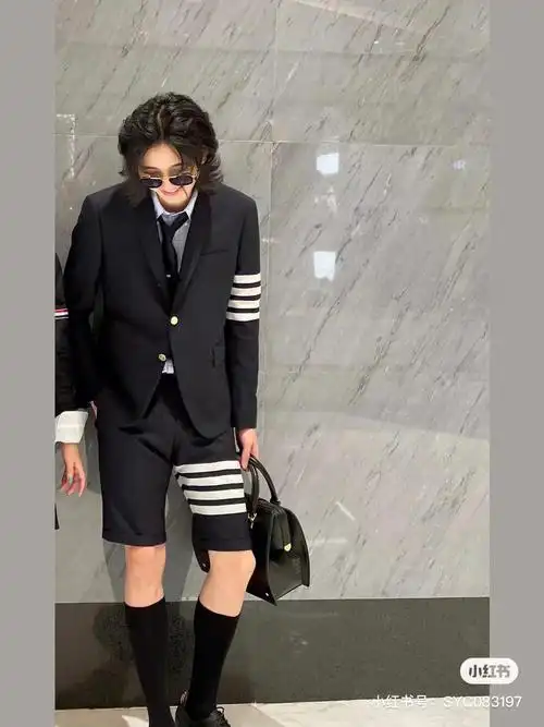 thombrowne经典款西装