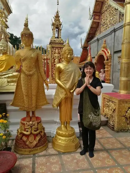 双龙寺,泰国清迈的标志性小乘佛教寺院