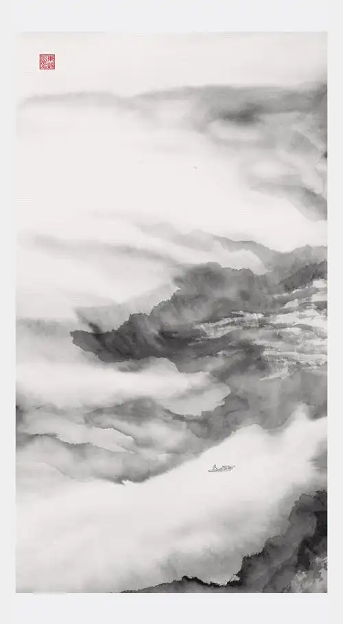 三幅大写意水墨山水|纯艺术|绘画|创e派 - 原创作品 - 站酷 (zcool)