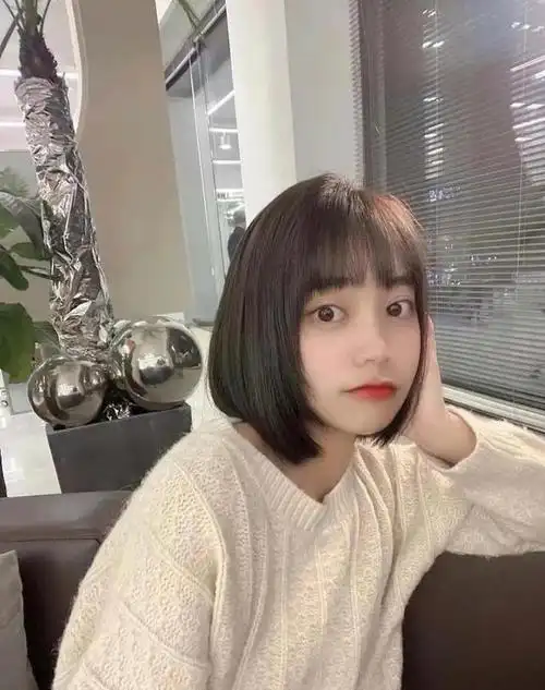 小乖乖短发,2021最火短发