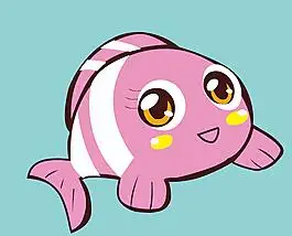 鱼  卡通鱼  可爱的小鱼鱼,卡通,可爱免费可商用鱼,卡通,可爱免费可
