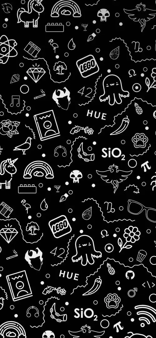 宝藏壁纸丨黑白简约壁纸