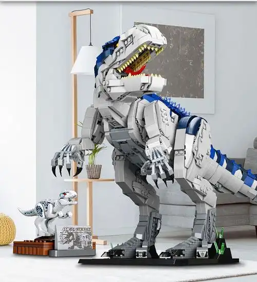 乐高(lego)暴虐霸王龙积木拼装玩具大型男孩侏罗纪世界公园怪兽