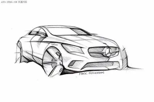 奔驰的简笔画视频