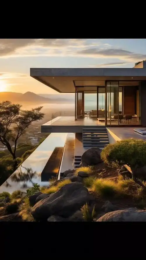 可以眺望山野的顶级别墅豪宅