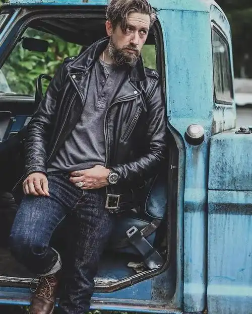 秋冬怎么穿:美式复古 男士穿搭分享