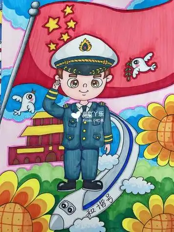 军人怎么画军人怎么画简笔画