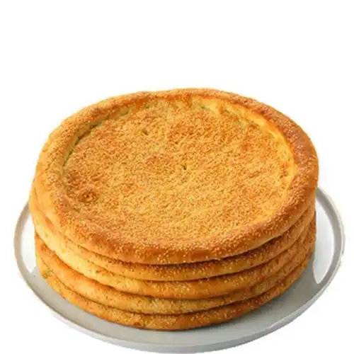 新疆特产美食芝麻大油馕5个特色饼 阿布拉馕奶子干果烤囊传统糕点