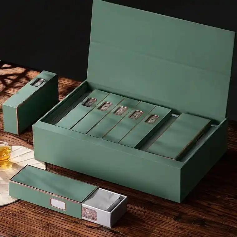 茶叶礼盒定制.#包装盒生产 #食品包装 #包装设计 #彩印包 - 抖音