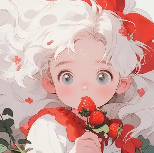 动漫可爱卡通女生头像 | 高清温柔浪漫