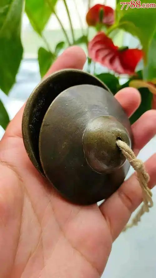 清代佛教卍道教法器铜擦铪器