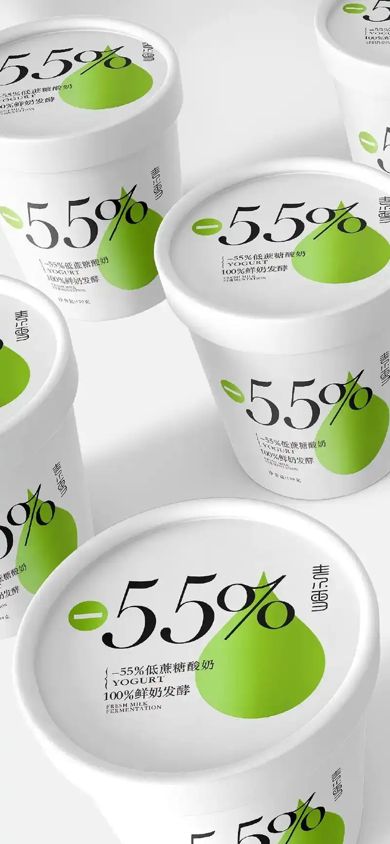 酸奶包装设计    快销品品牌包装设计.brand:   迎 - 抖音