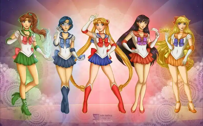 sailor moon美少女战士动漫高清壁纸