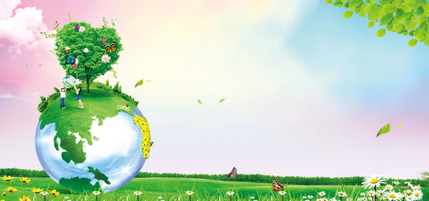 维护国家生态安全绿色环保背景 - 当图网