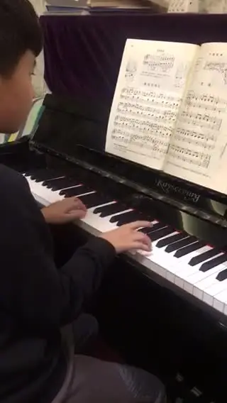 钢琴谱约翰汤普森现代钢琴教程1大汤140雪橇