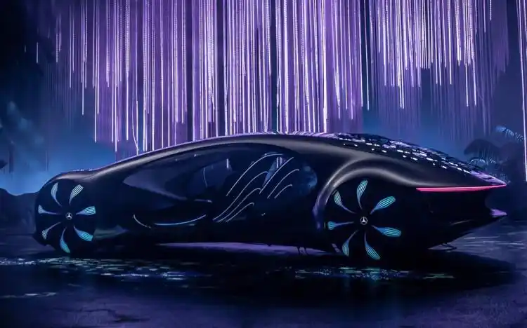 奔驰发布"阿凡达"概念跑车 科幻感爆棚