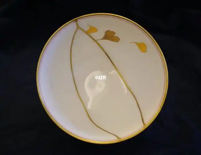 金缮日本瓷器香兰社器物修复