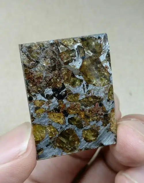 白俄罗斯brahin橄榄陨石切片